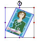 Afbeelding van het draaien van een pagina